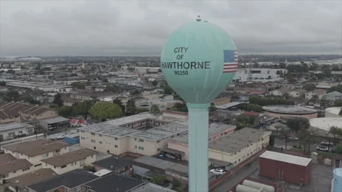 Recognizable landmark in Hawthorne Video stock 329186483