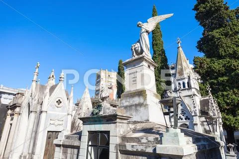 Recoleta Cemetery, Buenos Aires Stock Photos