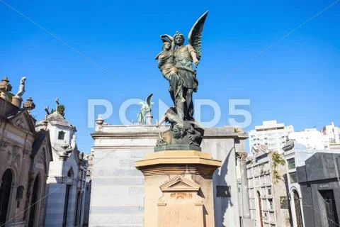 Recoleta Cemetery, Buenos Aires Stock Photos