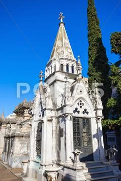 Recoleta Cemetery, Buenos Aires Stock Photos