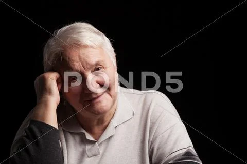 Recollecting something good Stock Photos