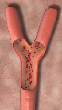 Recombinant Tissue Plasminogen Activator for Clot Dissolution Stock Illustration