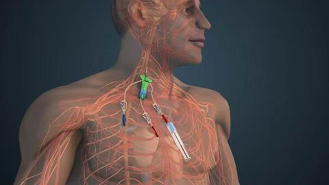 Recombinant Tissue Plasminogen Activator in Stroke Treatment Stock Illustration
