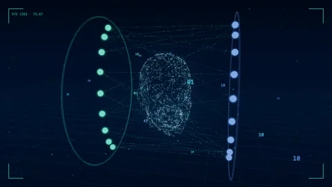 Recommendation engine bipartite matching network Stock Footage 340048303