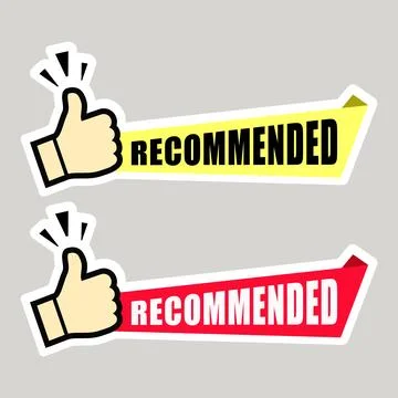 Recommended Stock Illustration