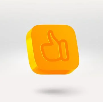 Recommended. Mobile application icon. 3d vector icon isolated on white back.. Stock Illustration