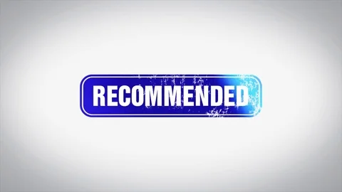 RECOMMENDED Word 3D Animated Wooden Stamp Animation Stock Footage