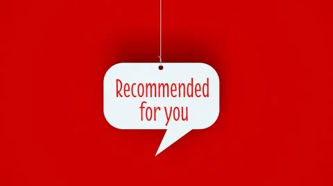 Recommended for you Stock Illustration