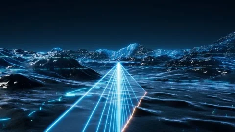 Reconnaissance drones conduct mapping and scanning of terrain and mountains 库存影片 313817105