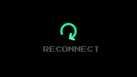 Reconnect Network Status Animation Stock Footage 337390777