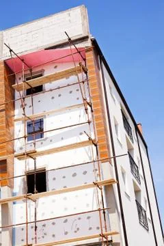 Reconstruction of the building Stock Photos