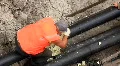 Reconstruction of heating system HD Footage