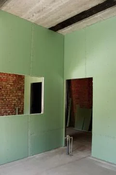 Reconstruction of house interior Stock Photos
