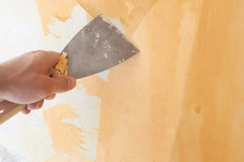 Reconstruction of an old apartment. Stock Photos