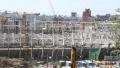 Reconstruction of republican football stadium for EURO 2012 in Kiev, Ukraine HD Footage