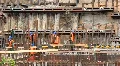 Reconstruction of Republican stadium for EURO 2012, Kiev, Ukraine HD Footage