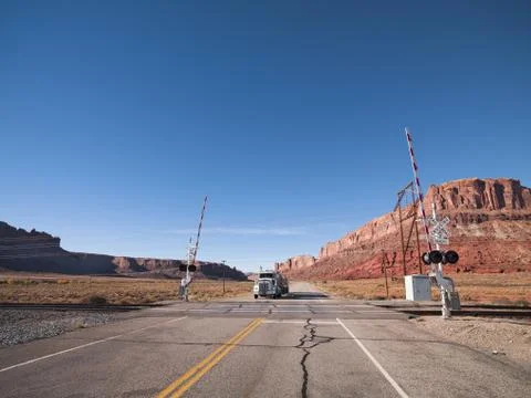 Reconstruction of the road Stock Photos