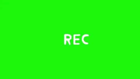 Record animation on green screen Video stock 334772745