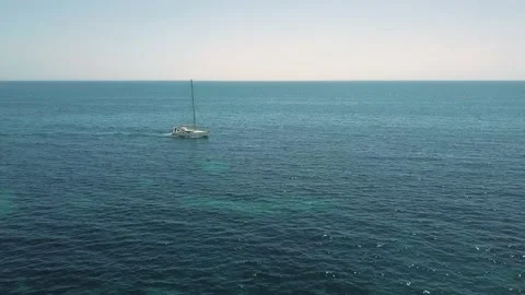 Record boats in the sea Stock-Footage 193975554