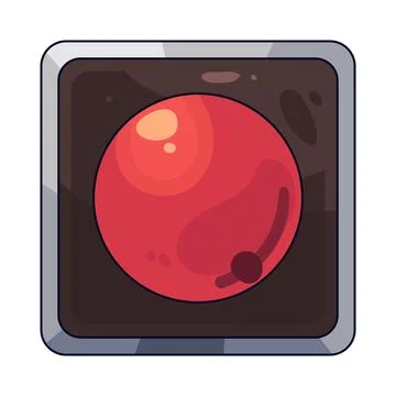 Record Button illustration Stock Illustration