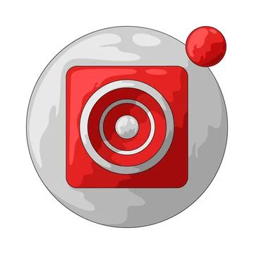 Record Button illustration Illustrazione stock