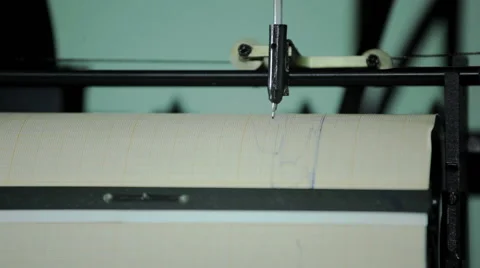 Record chart tensile the testing machine Stock-Footage 59696636