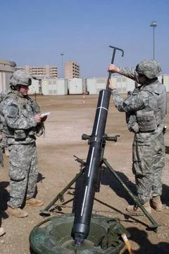 RECORD DATE NOT STATED 070208-A-1985S-015. Base: Forward Operatinf Base Lo... 스톡 사진
