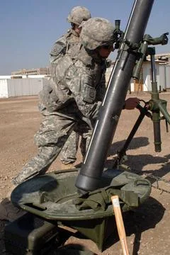 RECORD DATE NOT STATED 070208-A-1985S-012. Base: Forward Operatinf Base Lo... 스톡 사진