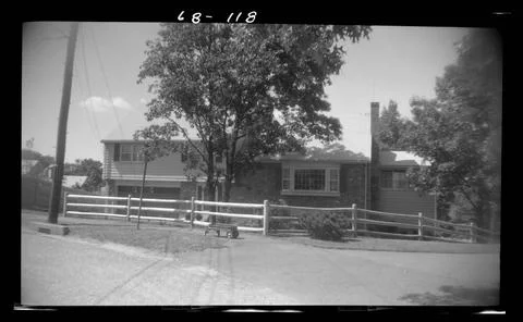RECORD DATE NOT STATED 118 Concord Street , Houses. Needham Building Colle... Fotos de archivo
