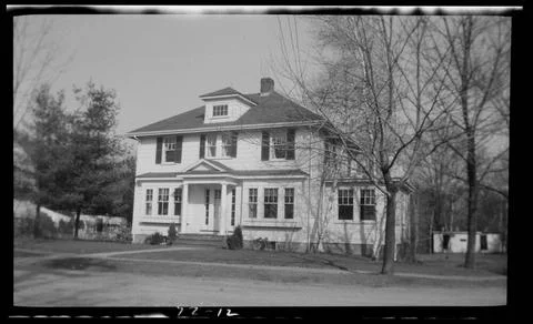 RECORD DATE NOT STATED 12 Coulton Park , Houses. Needham Building Collecti... Fotos de archivo