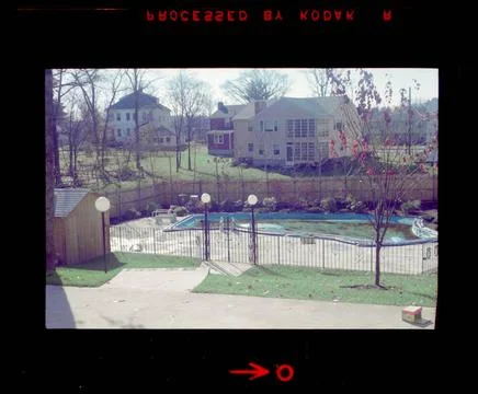 RECORD DATE NOT STATED 153 Elmwood Rd , Houses, Swimming pools. Needham Bu... Stock Photos