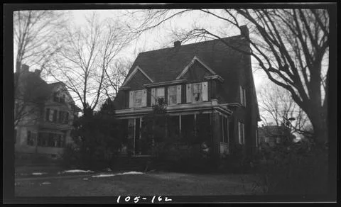 RECORD DATE NOT STATED 162 Fair Oaks Park , Houses. Needham Building Colle... Fotos de archivo