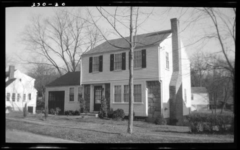 RECORD DATE NOT STATED 20 Wilshire Park , Houses. Needham Building Collect... Fotos de archivo
