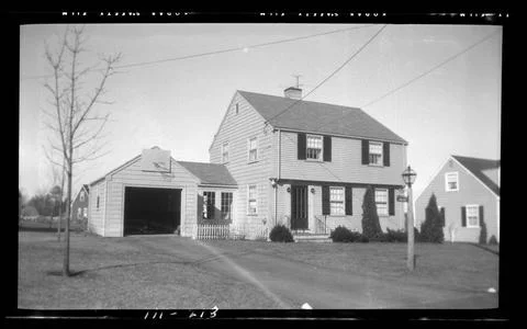 RECORD DATE NOT STATED 218 Forest Street , Houses. Needham Building Collec... Fotos de archivo