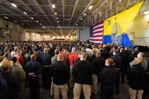 RECORD DATE NOT STATED  240115-N-CO784-2713 Secretary of the Navy Carlos D... Stock Photos
