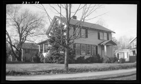 RECORD DATE NOT STATED 37 Wilshire Park , Houses. Needham Building Collect... Fotos de archivo