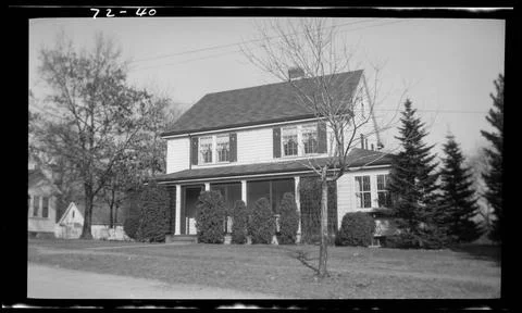 RECORD DATE NOT STATED 40 Coulton Park , Houses. Needham Building Collecti... Fotos de archivo