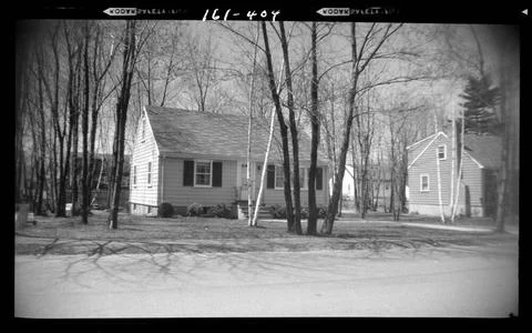 RECORD DATE NOT STATED 404 High Rock Street , Houses. Needham Building Col... Fotos de archivo