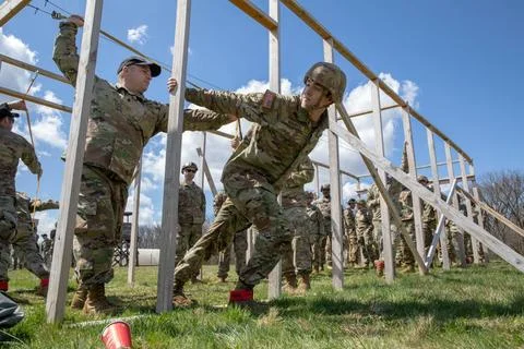 RECORD DATE NOT STATED The 404th Civil Affairs Battalion hosted a T-11 par... Stock Photos