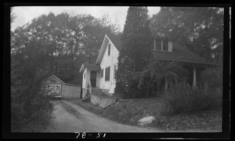 RECORD DATE NOT STATED 51 Curve Street , Houses. Needham Building Collecti... Fotos de archivo