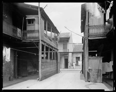 RECORD DATE NOT STATED 718 Gov. Nichols St., New Orleans, Orleans Parish, ... Stock Photos