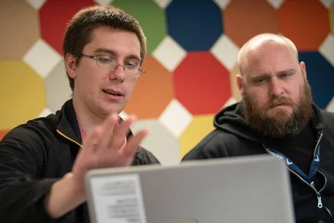 RECORD DATE NOT STATED Aaron Krause, AFTC Emerging Technologies CTF autono... Stock-Fotos