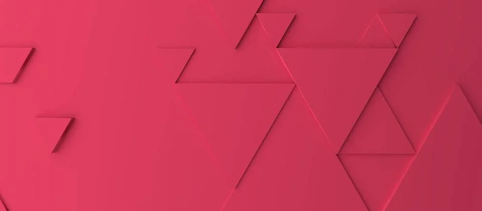 RECORD DATE NOT STATED Abstract modern magenta triangle background, color ... 스톡 사진