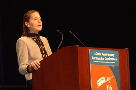 RECORD DATE NOT STATED  Acting Secretary P. Lynn Scarlett and aides on vis... Photos