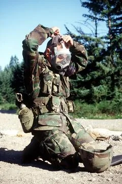 RECORD DATE NOT STATED AIRMAN Devlin Kastral from the 3rd Wing, Elmendorf,... Stock Photos