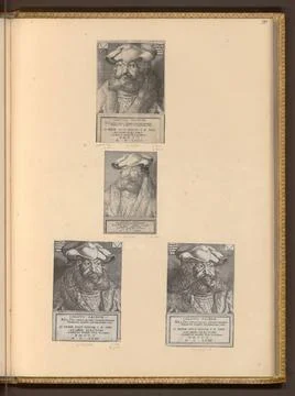 RECORD DATE NOT STATED  Albrecht Dürer Frederick the Wise, Elector of Saxo.. Stock Photos