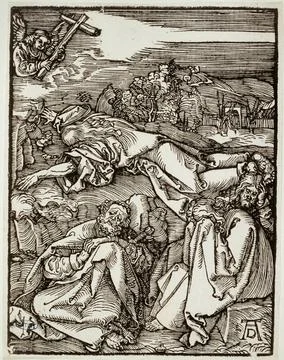 RECORD DATE NOT STATED  Albrecht Dürer (1471-1528). The agony in the garde.. Stock Photos