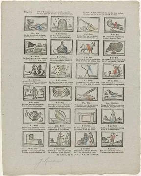 RECORD DATE NOT STATED  Of all the letters, put on the letter list. / Find... Fotos Stock