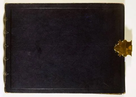 RECORD DATE NOT STATED  Allix album, 1855-1860 . Leather binding. Paris, V... Stock-Fotos