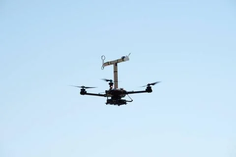 RECORD DATE NOT STATED  . The Alta-X aircraft flies at NASAs Armstrong Fl.. Stock Photos